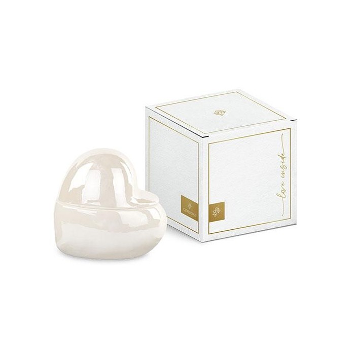 CANDELA CUORE PERLATO 5.5XH8 SCATOLATO